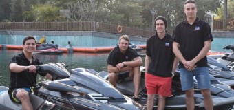 Mates take jet skiing at Rockhampton to performing in China