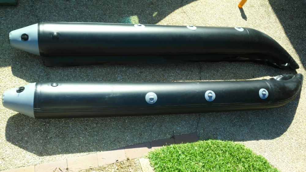 rib black tubes x 3