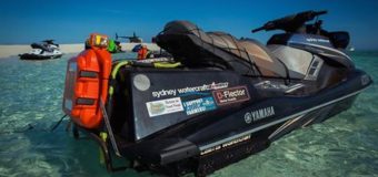 Terra Australis duo heading back down the coast after aborting the world record attempt